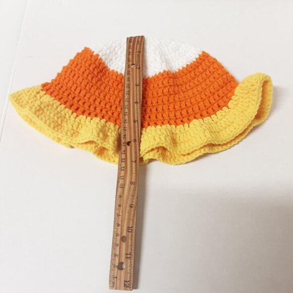Kids CrochetCandy Corn Hats New - Picture 4 of 5